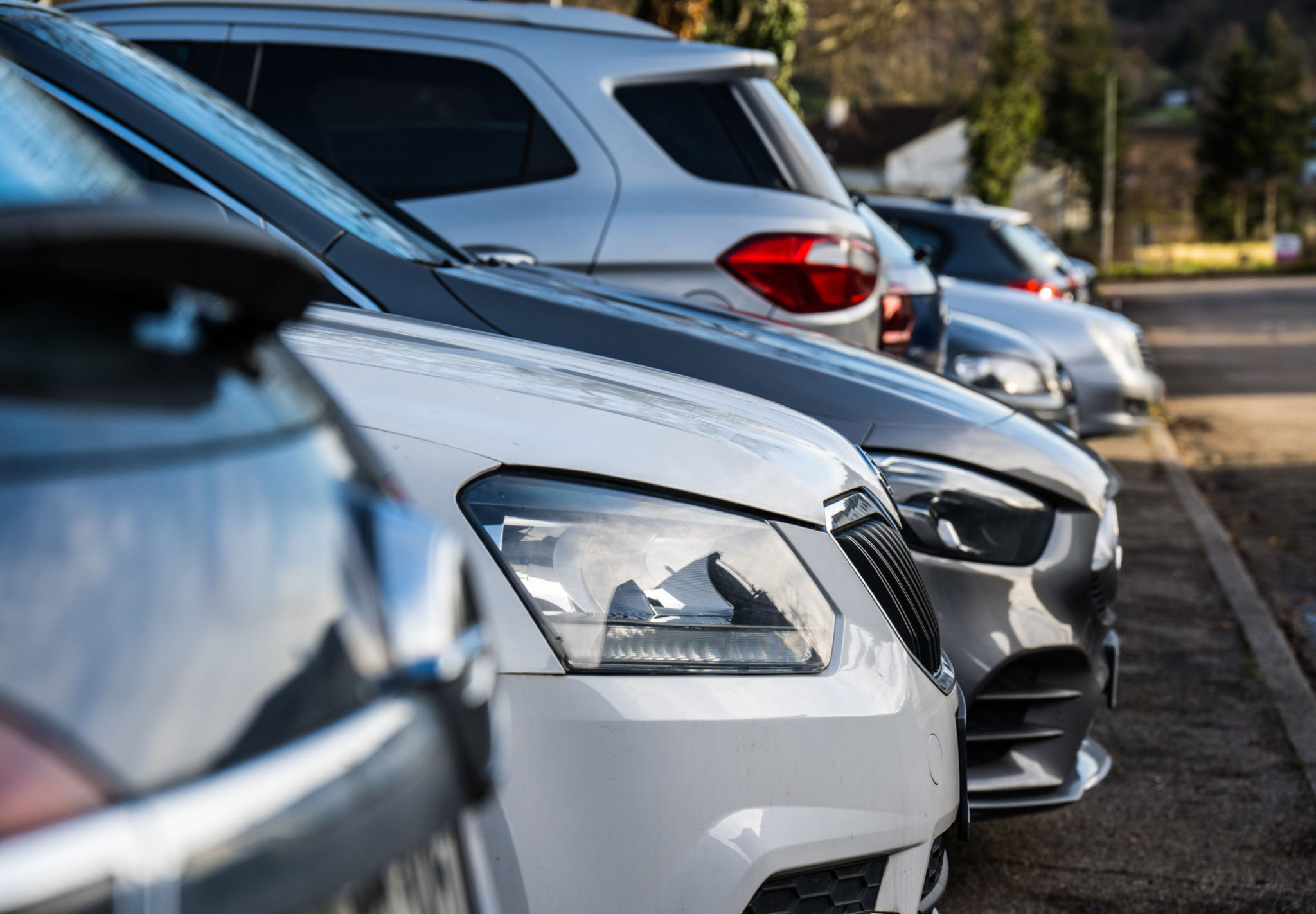 car parked