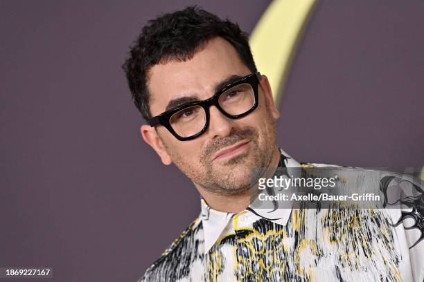 Dan Levy attends the Los Angeles Premiere of Netflix's "Good Grief" at The Egyptian Theatre Hollywood on December 19, 2023 in Los Angeles, California.