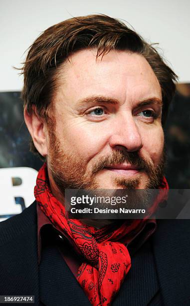 Singer Simon Le Bon of Duran Duran attends the "Duran Duran: Unstaged" premiere during the 6th Annual MoMA Contenders Series at Museum of Modern Art...