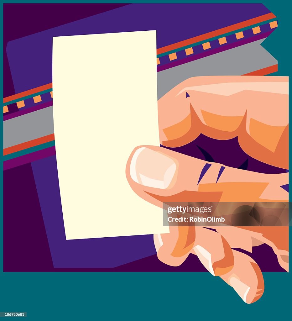 Hand Holding Note
