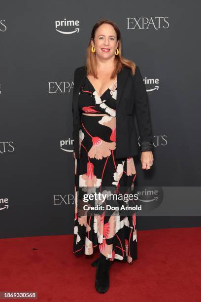 Sasha Horler attends a special screening of "Expats" at Palace Verona on December 20, 2023 in Sydney, New South Wales.