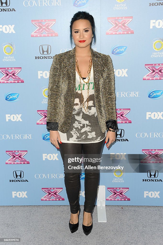 "The X Factor" Finalists Party