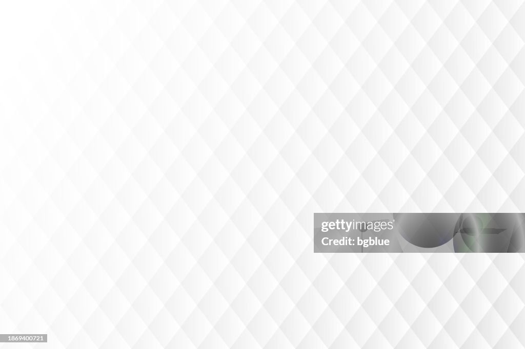 Fundo branco abstrato - Textura geométrica
