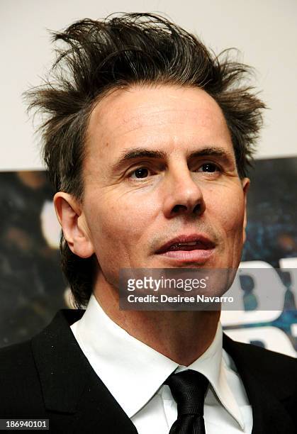 John Taylor of Duran Duran attends the "Duran Duran: Unstaged" premiere during the 6th Annual MoMA Contenders Series at Museum of Modern Art on...