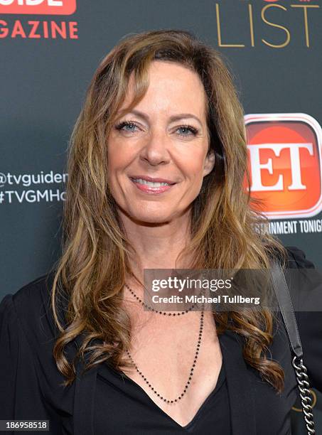 Actress Allison Janney attends TV Guide Magazine's Annual Hot List Party at The Emerson Theatre on November 4, 2013 in Hollywood, California.