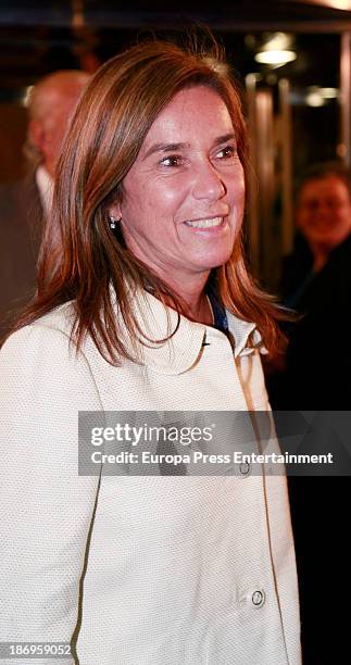 Ana Mato attends XV anniversary of 'La Razon' newspaper on November 4, 2013 in Madrid, Spain.