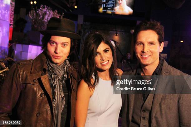 Jackson Rathbone, Nikki Reed and Peter Facinelli attend the Opening of The Twilight Forever Fan Experience & Exhibit featuring priceless memorabilia...