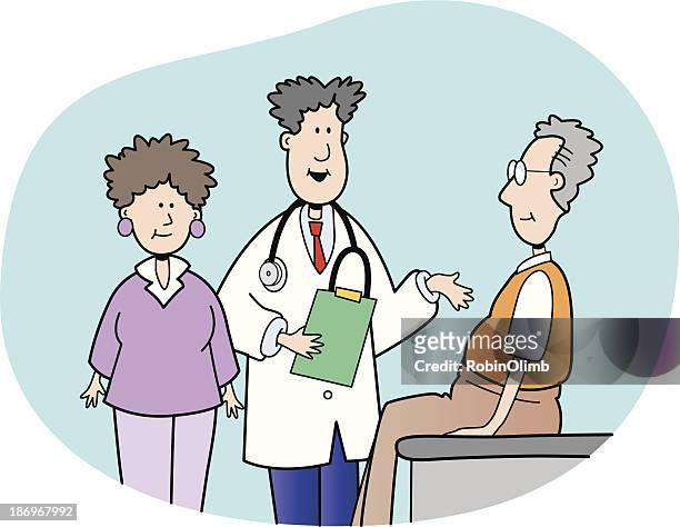 44 Doctor Consulting Patient Cartoon High Res Illustrations - Getty Images