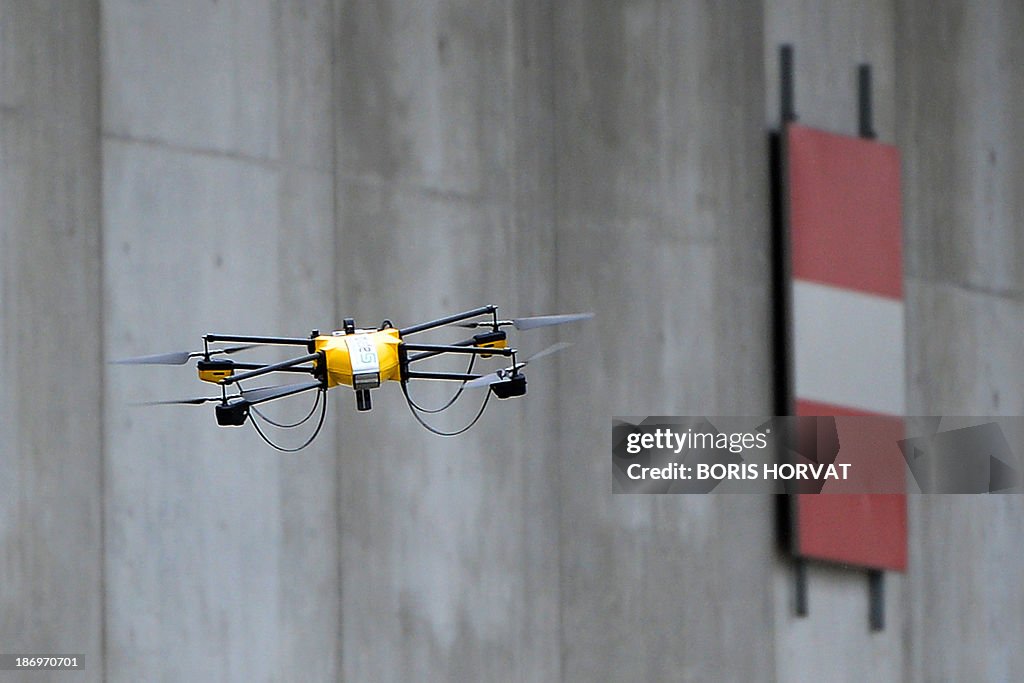 FRANCE-TRANSPORT-SNCF-TECHNOLOGY-SECURITY-DRONE