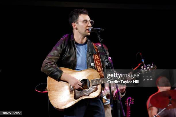 Bleachers performs during The 9th Annual Talent Show presented by The Ally Coalition at Skirball Center for the Performing Arts on December 19, 2023...