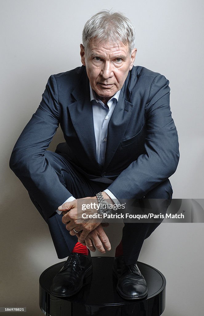 Harrison Ford, Paris Match Issue 3363, November 6, 2013