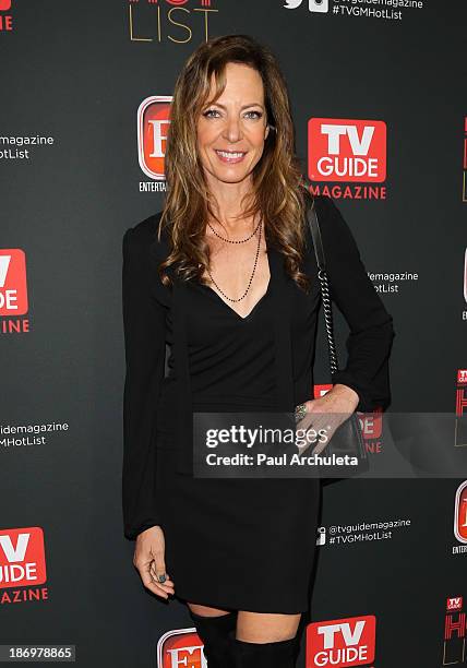 Actress Allison Janney attends TV Guide magazine's annual Hot List Party at The Emerson Theatre on November 4, 2013 in Hollywood, California.