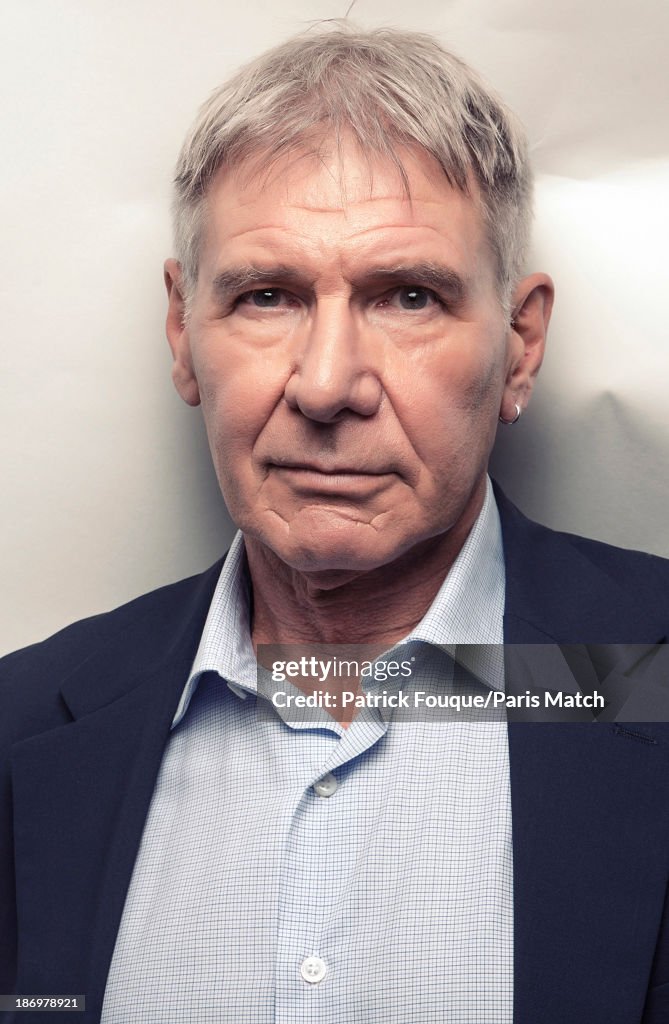 Harrison Ford, Paris Match Issue 3363, November 6, 2013