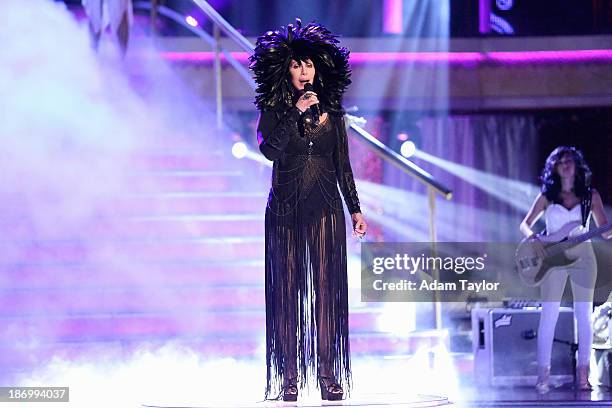 Episode 1708" - "Dancing with the Stars" celebrated the legendary music career of Cher MONDAY, NOVEMBER 4 . The iconic Oscar, Grammy and Emmy Award...