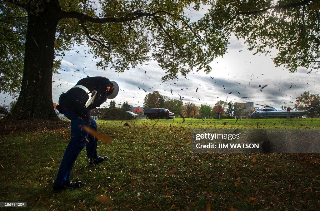 TOPSHOT-US-POLITICS-OBAMA-WOUNDED WARRIORS