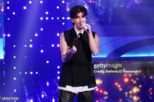 Jacopo Sol attends Sanremo Giovani 2023 at Casinò di Sanremo on December 19, 2023 in Sanremo, Italy.