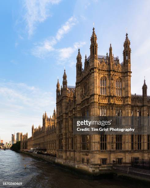 houses of parliament, london. - house of commons stock pictures, royalty-free photos & images