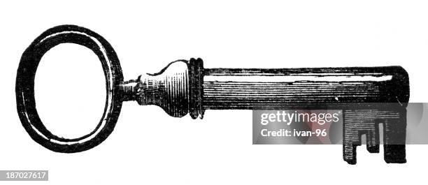 alte key - dietrich stock-grafiken, -clipart, -cartoons und -symbole