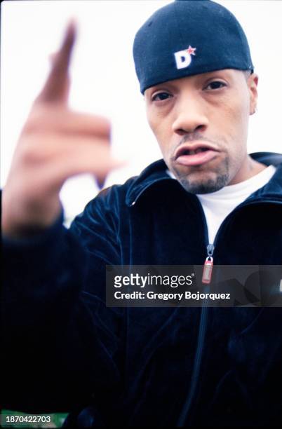 Rapper Redman of the hip-hop group, the Wu-Tang Clan in June 2002 in Staten Island, New York.