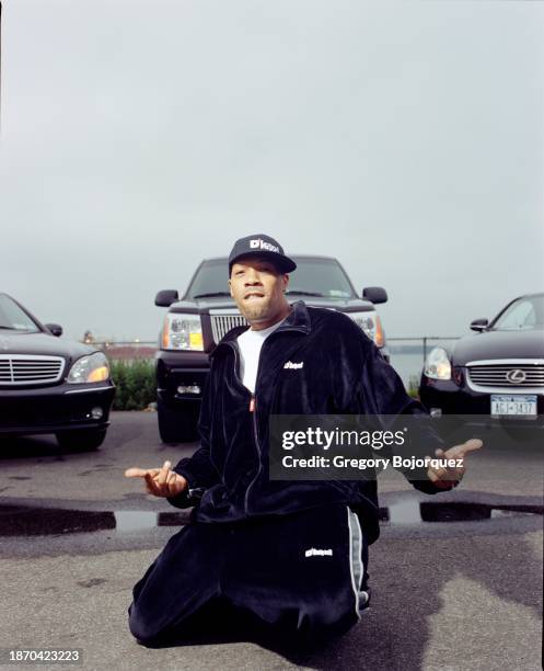 Rapper Redman of the hip-hop group, the Wu-Tang Clan in June 2002 in Staten Island, New York.