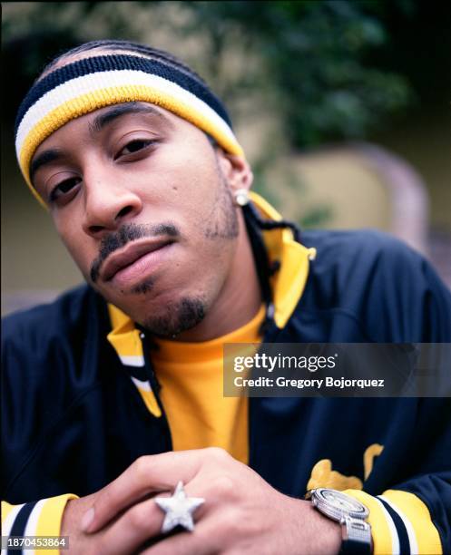 American rapper Ludacris in November 2003 in Los Angeles, California.