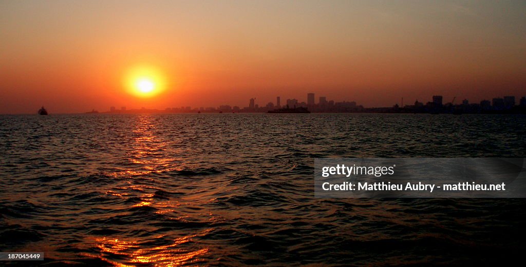 Sunset mumbai