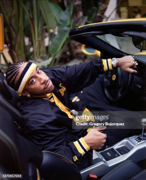 American rapper Ludacris in November 2003 in Los Angeles, California.