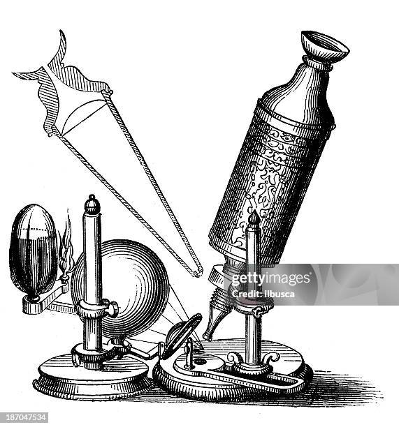 The First Microscope Drawing Early Microscope Photos and Premium High Res Pictures - Getty Images
