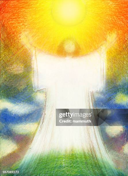 resurrection - resurrection religion stock illustrations