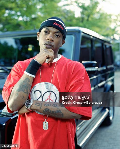 Rapper J-Hood of the hip-hop group, D-Block in May 2005 in Yonkers, New York.