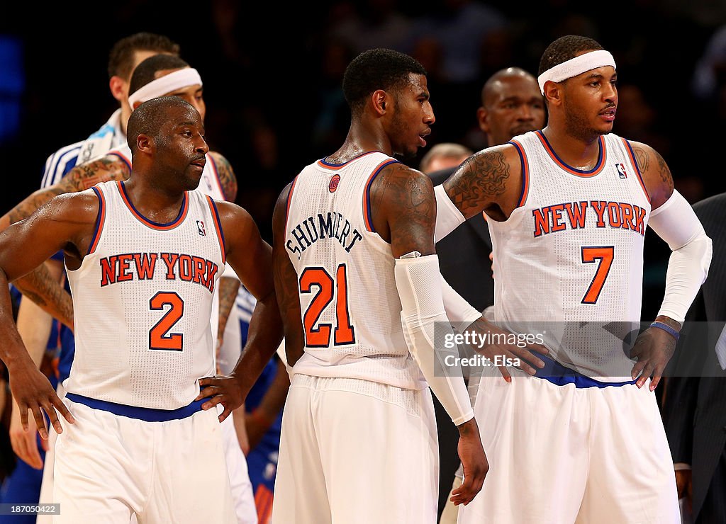 Charlotte Bobcats v New York Knicks