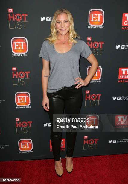 Actress Katee Sackhoff attends TV Guide magazine's annual Hot List Party at The Emerson Theatre on November 4, 2013 in Hollywood, California.