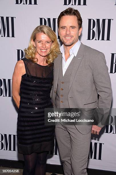 Patty Hanson and Charles Esten attend the 61st annual BMI Country awards on November 5, 2013 in Nashville, Tennessee.