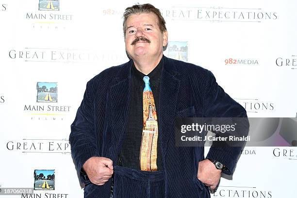 Actor Robbie Coltrane attends the New York premiere of "Charles Dickens' Great Expectations" at AMC Loews Lincoln Square 13 theater on November 5,...