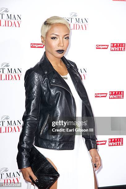 Donna Glytch attends the premiere of "The Best Man Holiday" at TCL Chinese Theatre on November 5, 2013 in Hollywood, California.