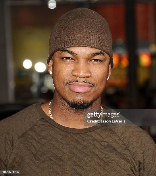 Ne-Yo attends the premiere of "The Best Man Holiday" at TCL Chinese Theatre on November 5, 2013 in Hollywood, California.