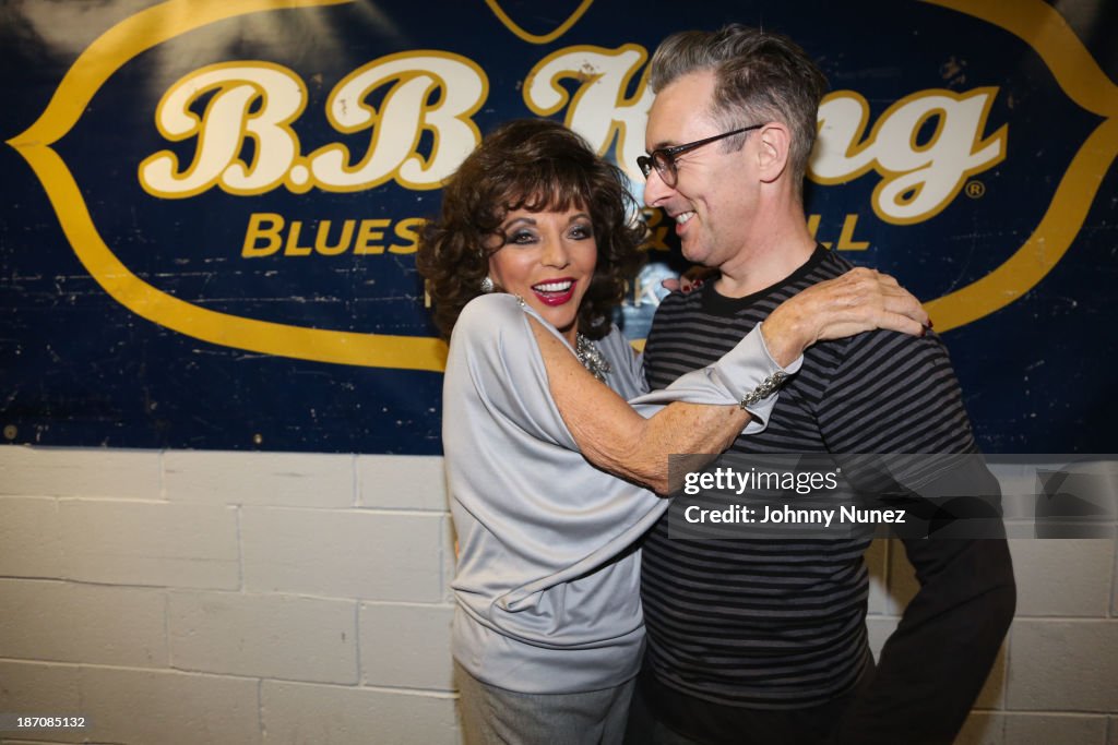 Joan Collins Appears In 'One Night With Joan' At BB King Blues Club & Grill