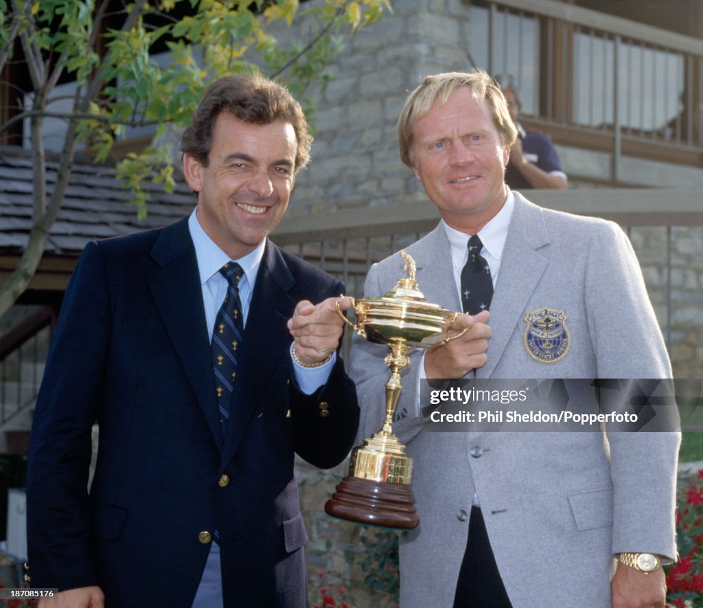 Ryder Cup  -  Tony Jacklin And Jack Nicklaus