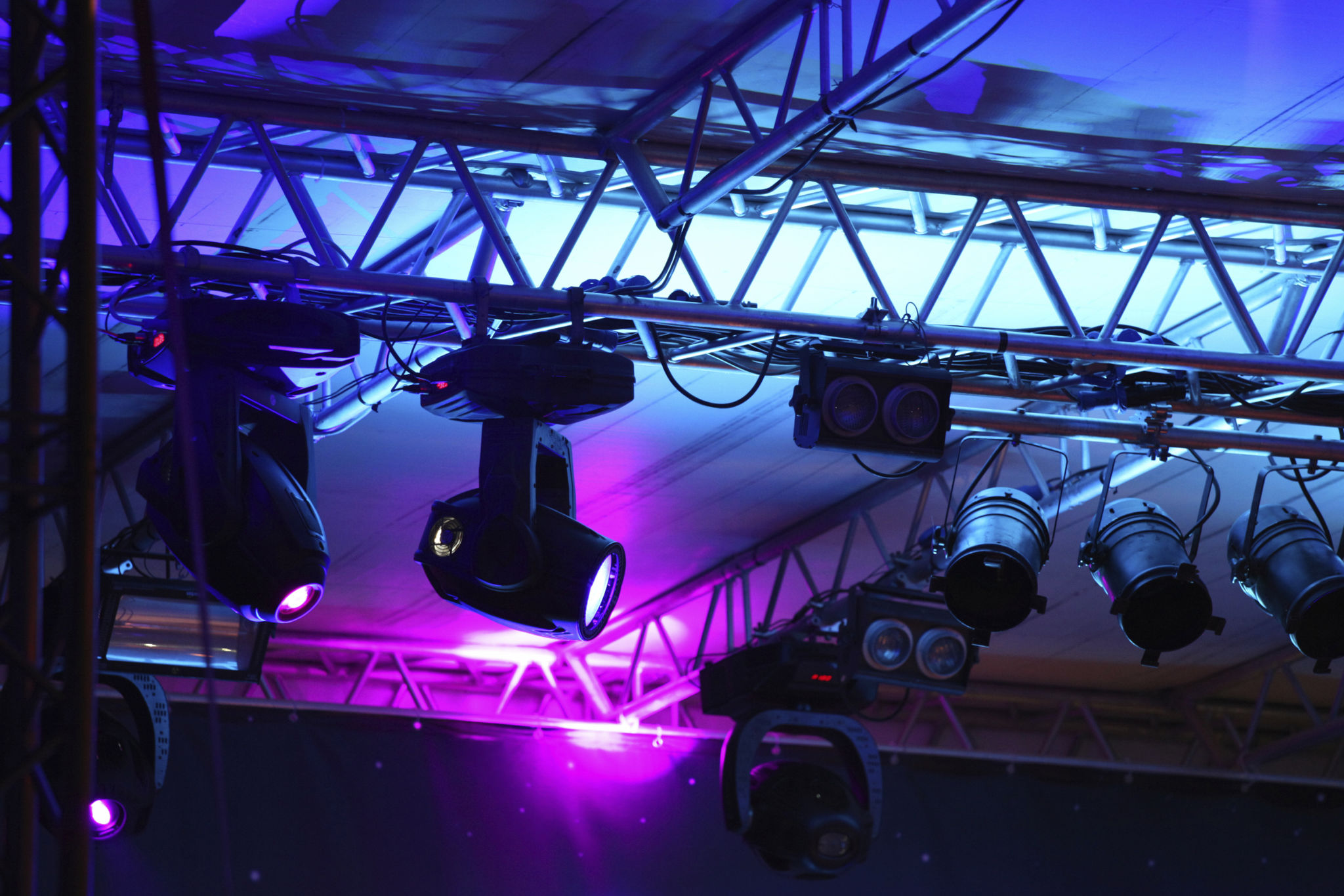 wireless event lighting