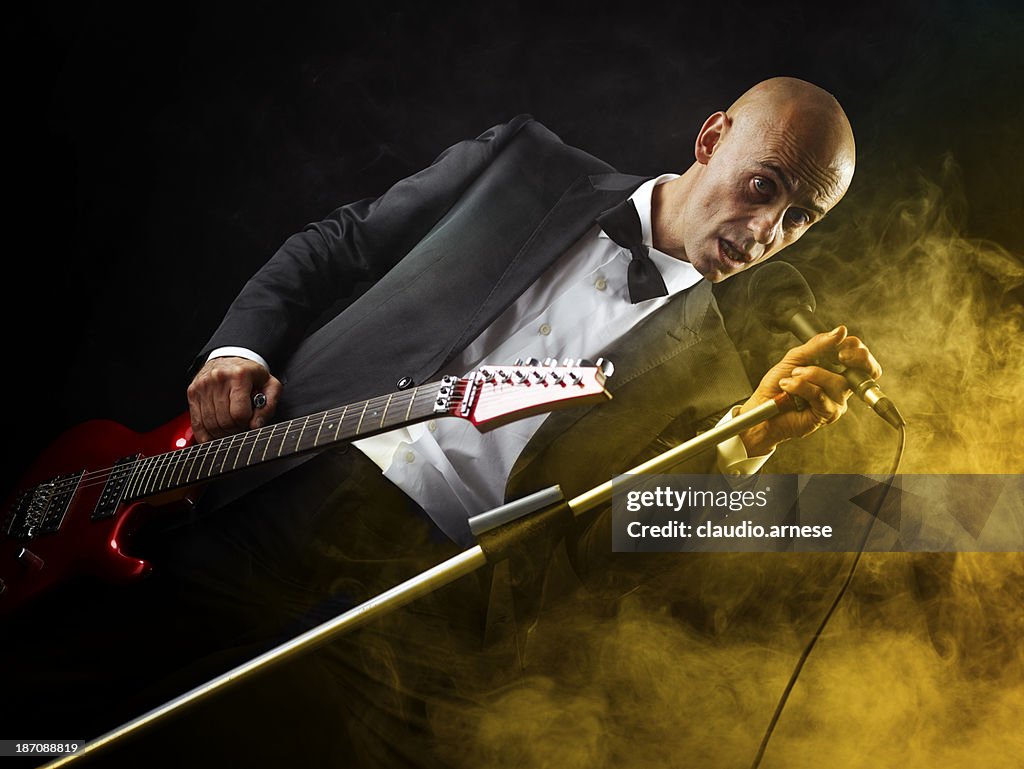 Guitarist. Color Image