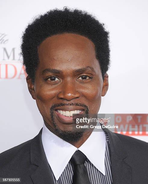 Actor Harold Perrineau arrives at the Los Angeles premiere of "The Best Man Holiday" at TCL Chinese Theatre on November 5, 2013 in Hollywood,...
