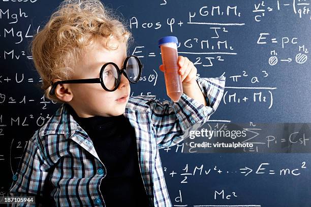 young scientist - einstein stock pictures, royalty-free photos & images