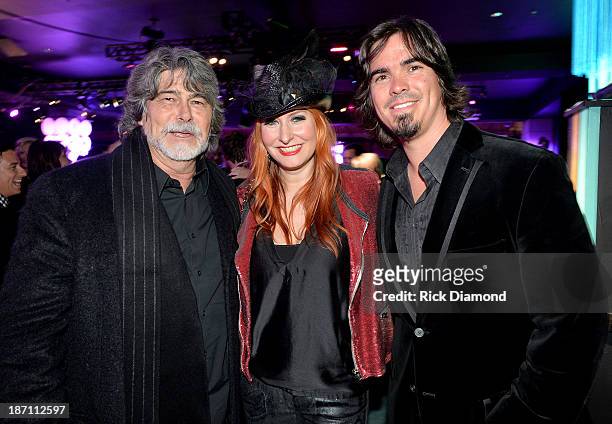 Randy Owens of Alabama, Hilary Williams, and Heath Williams attend the 61st annual BMI Country Awards on November 5, 2013 in Nashville, Tennessee.