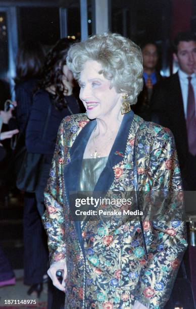 Guests attend the local premiere of "Shakespeare in Love" at the Ziegfeld Theatre in New York City on December 3, 1998.