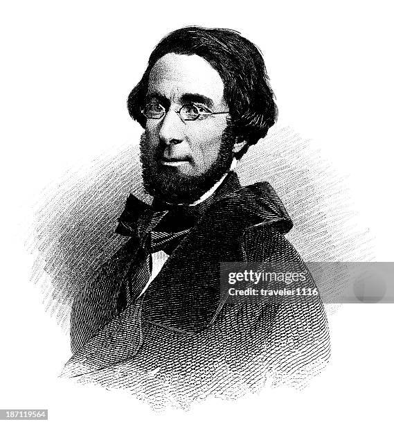 william howe cuyler hosmer - knickerbocker glory stock illustrations