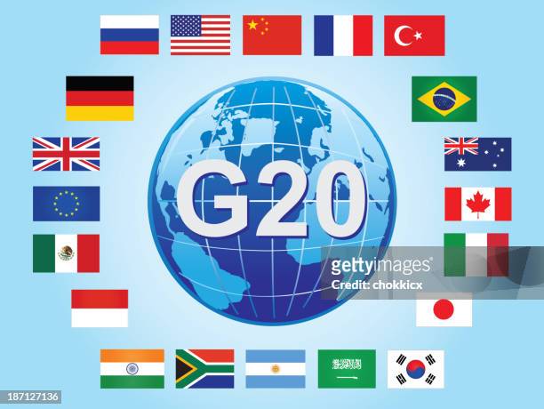 g20 länderflaggen - south africa flag stock-grafiken, -clipart, -cartoons und -symbole