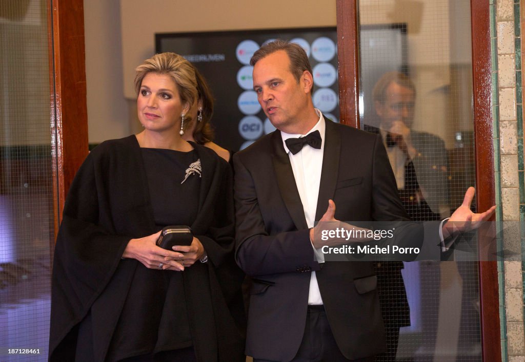 Queen Maxima Of The Netherlands Attends The 100th Anniversary Of The Stock Exchange Building