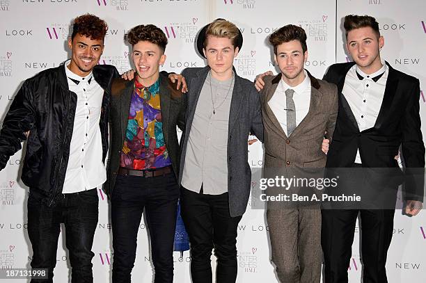 Kingsland Road attends the New Look Winter Wishes Charity Ball at Battersea Evolution on November 6, 2013 in London, England.