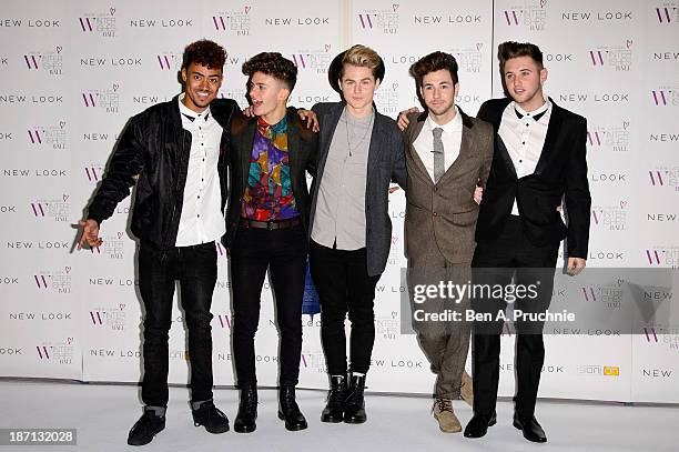 Kingsland Road attends the New Look Winter Wishes Charity Ball at Battersea Evolution on November 6, 2013 in London, England.