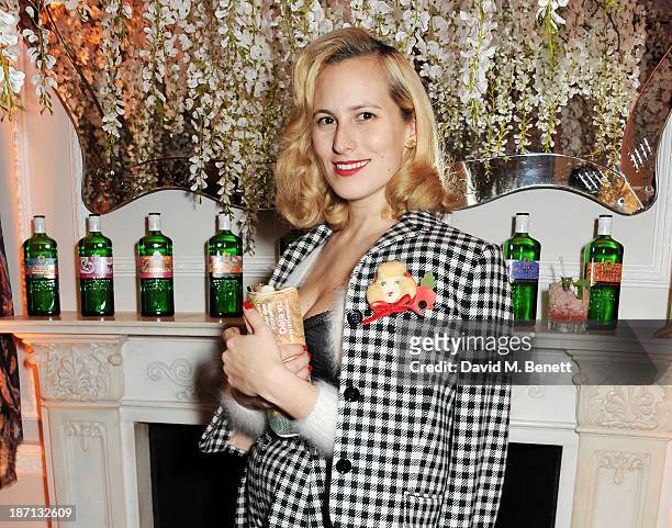 Charlotte Dellal attends the Gordon's and Temperley London VIP launch party at Temperley London on November 6, 2013 in London, England.
